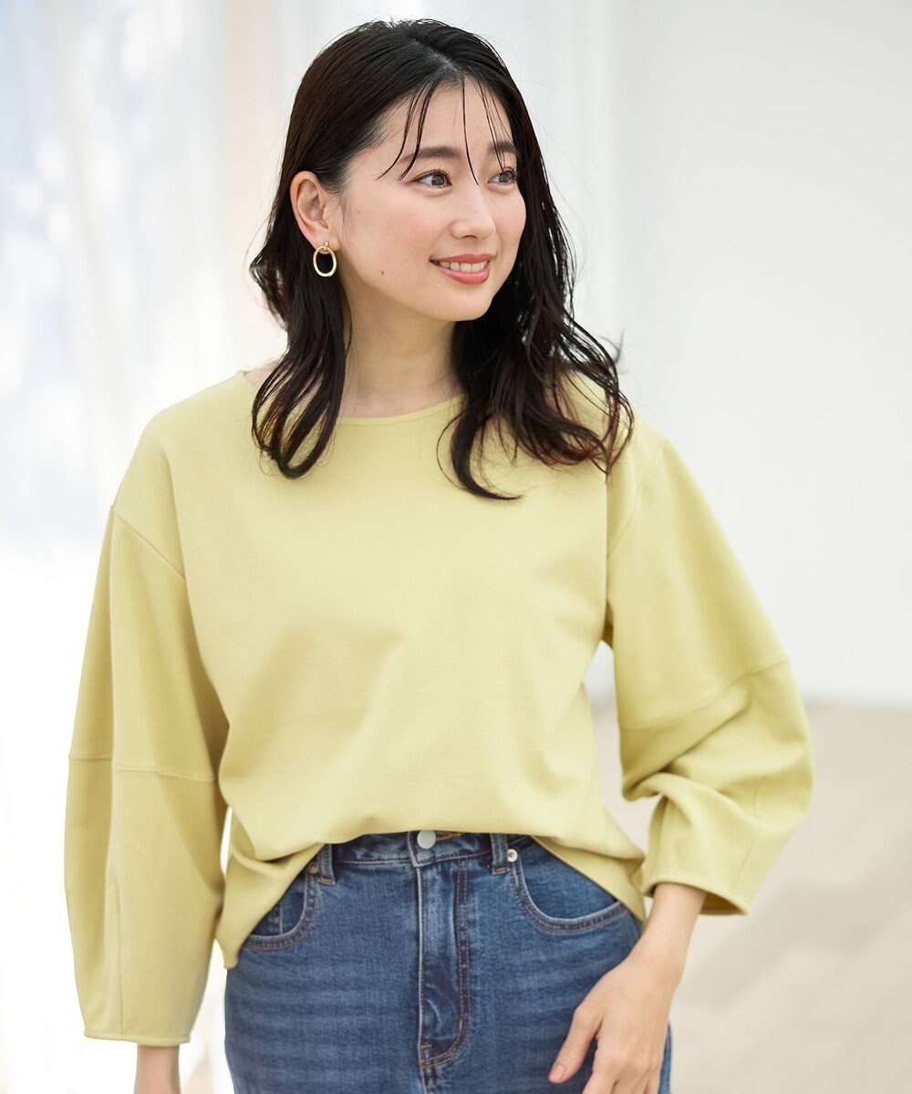 ANY L 【洗濯機可/5色展開】サカリバランタンスリーブプルオーバー 