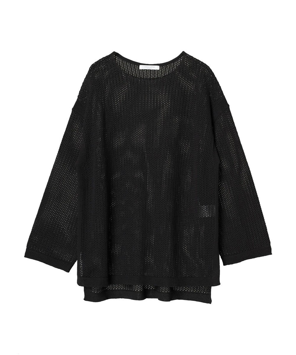 Green Parks メッシュニットプルオーバー 