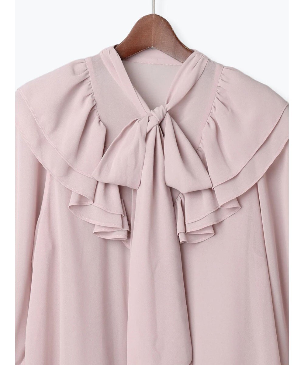 Te chichi ボウタイチュニックフリルブラウス《2025Autumn catalog vol.2 item》 