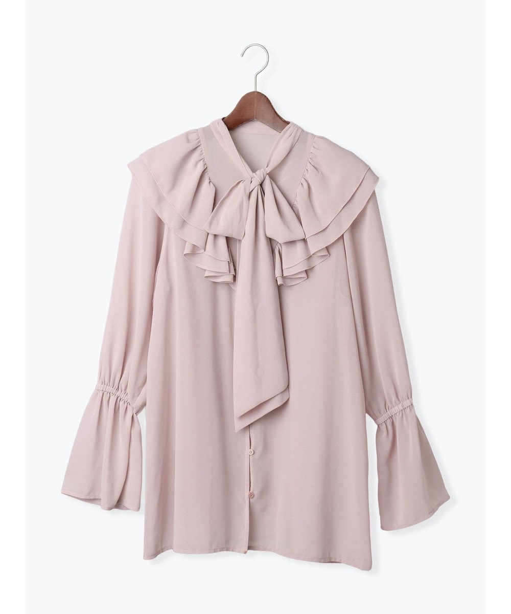 Te chichi ボウタイチュニックフリルブラウス《2025Autumn catalog vol.2 item》 