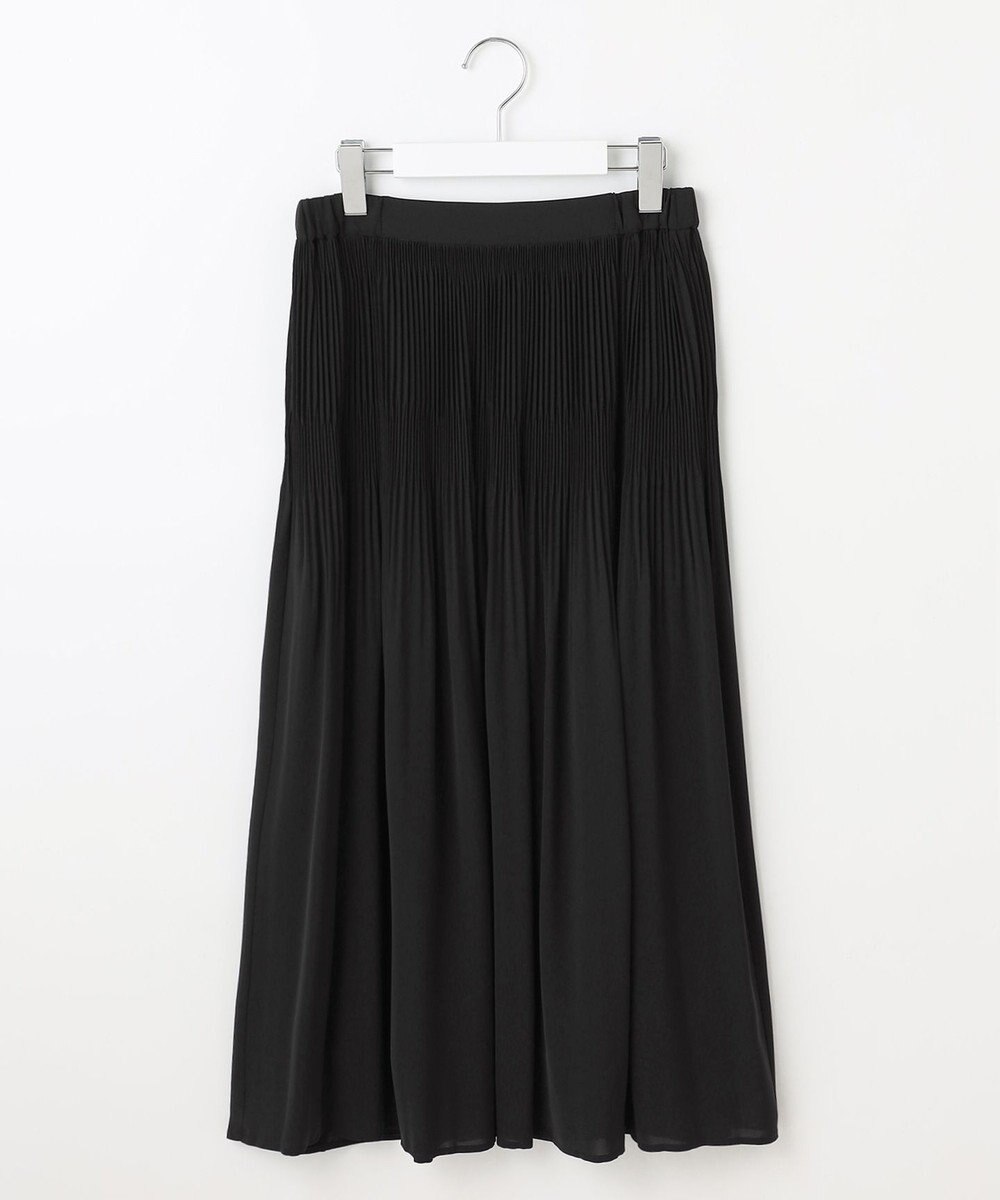 自由区 L 【17号サイズまで展開・カタログ掲載・セットアップ対応】ライトサテンプリーツ スカートⅡ 