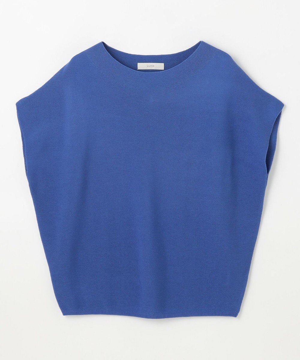 ANY 【新色追加/14色展開】アクリルガーターフレンチスリーブニット 