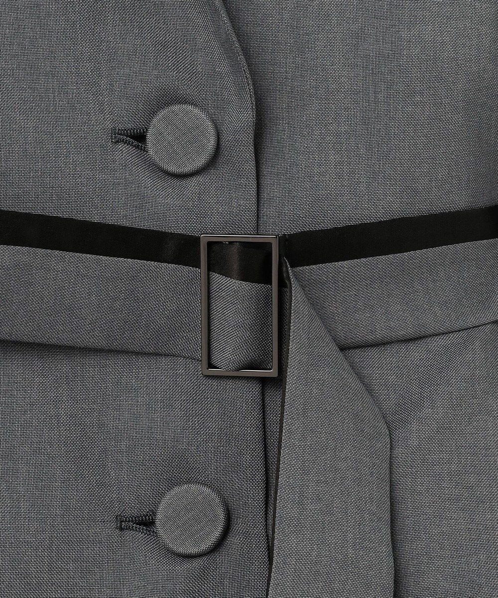 ICB 【WEB＆一部店舗限定】 SerikaWorsted トレンチ型ショートコート 