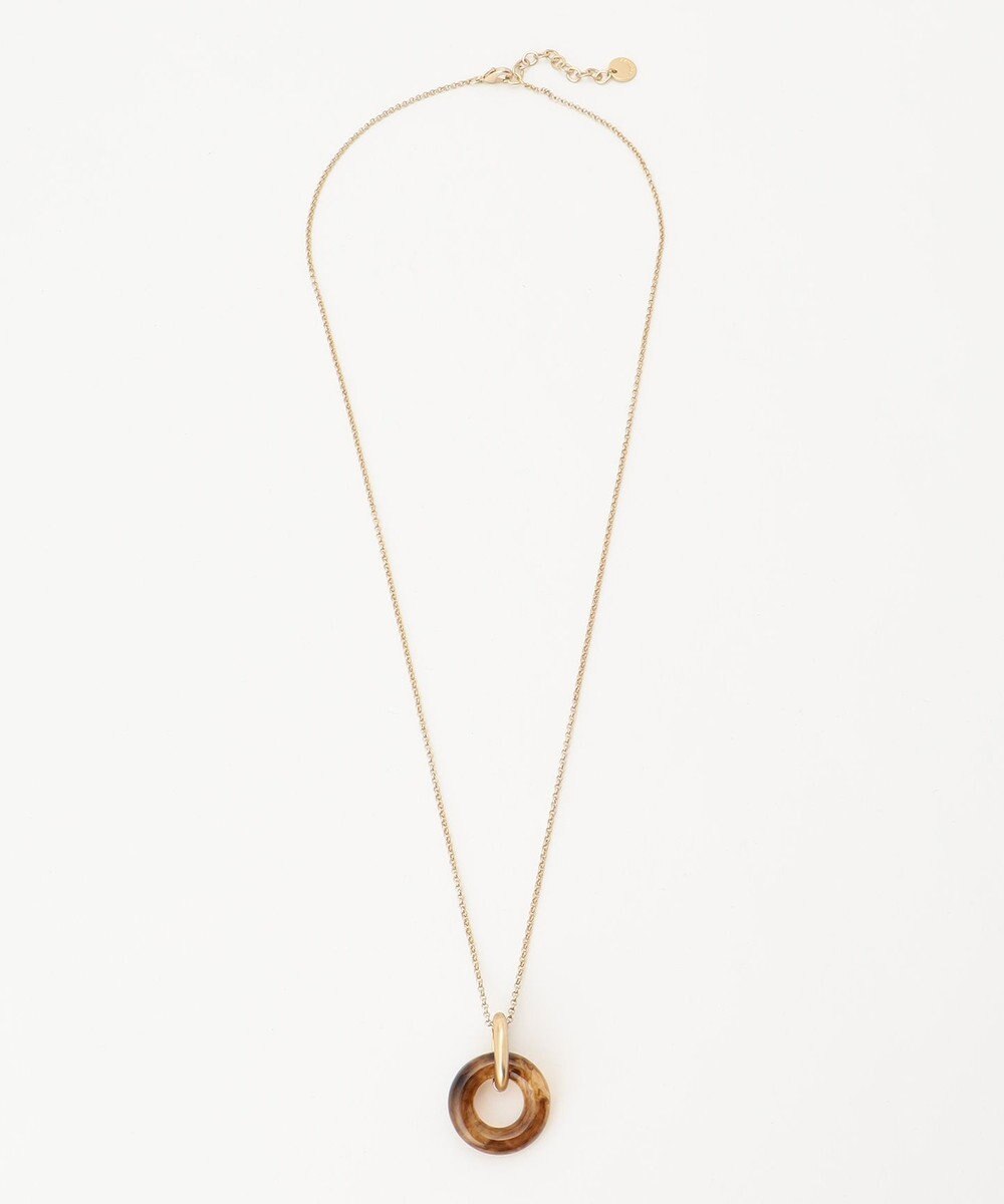 J.PRESS LADIES マーブルトップ ネックレス 