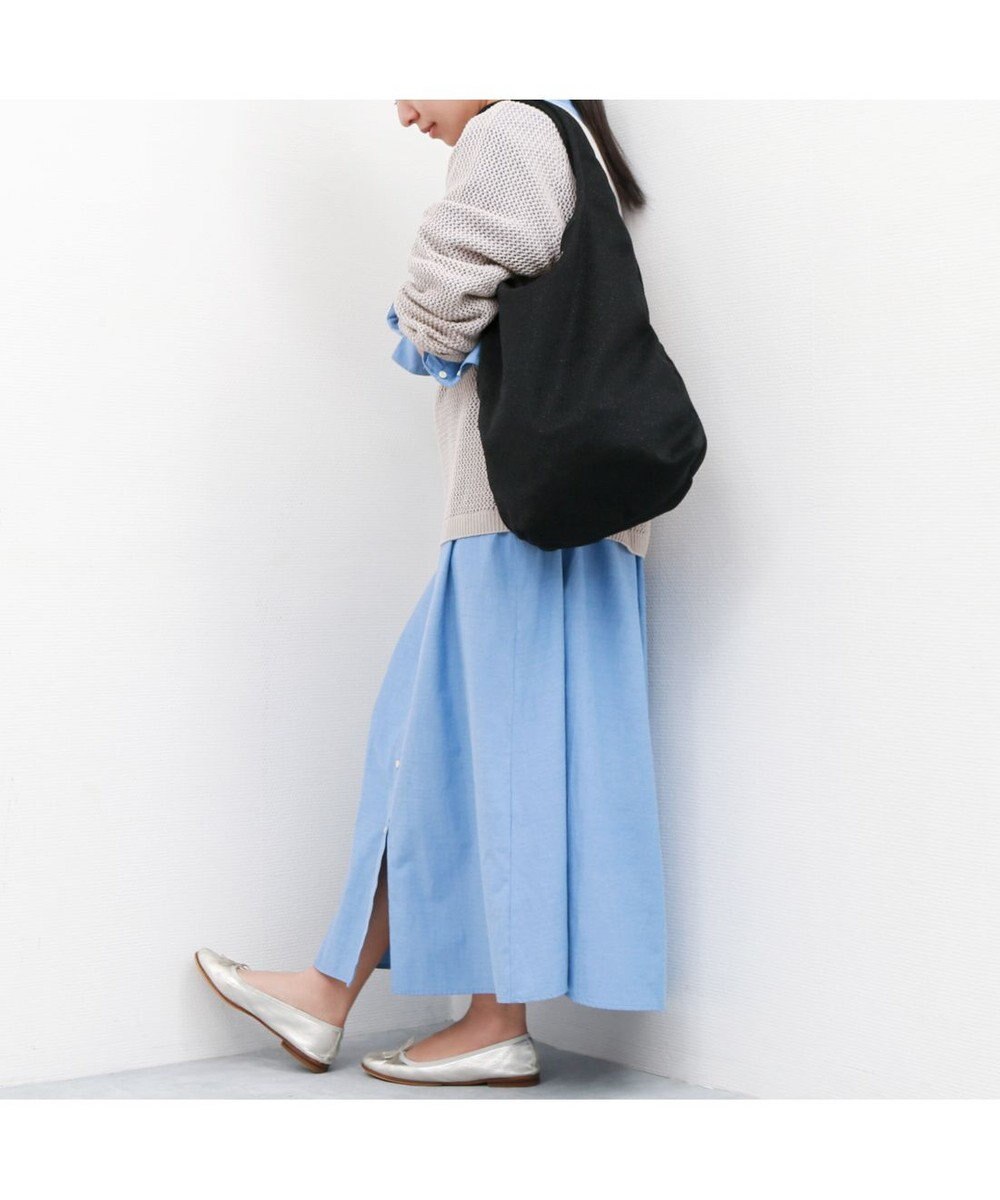 UNBILLION カシュカシュ cachecache / ラメワンポイント刺繍トート 