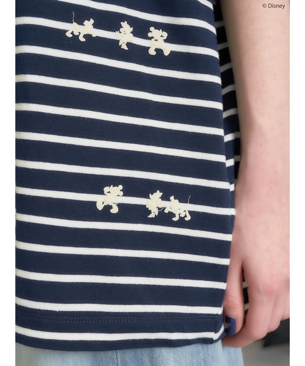 AMERICAN HOLIC 発砲プリントボーダーＴシャツ／Ｄｉｓｎｅｙ 