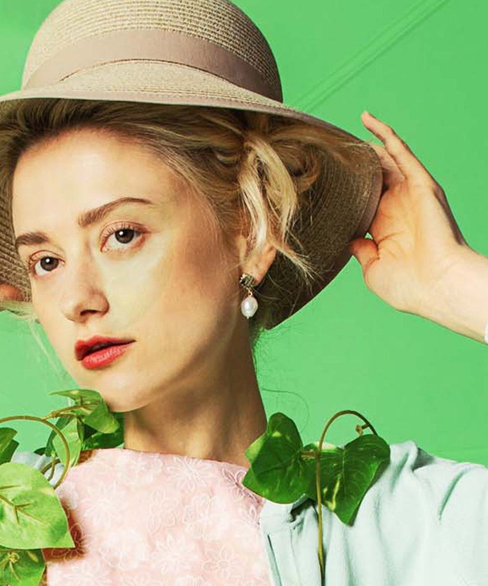 TOCCA SWING PEARL CLOVER EARRINGS イヤリング 