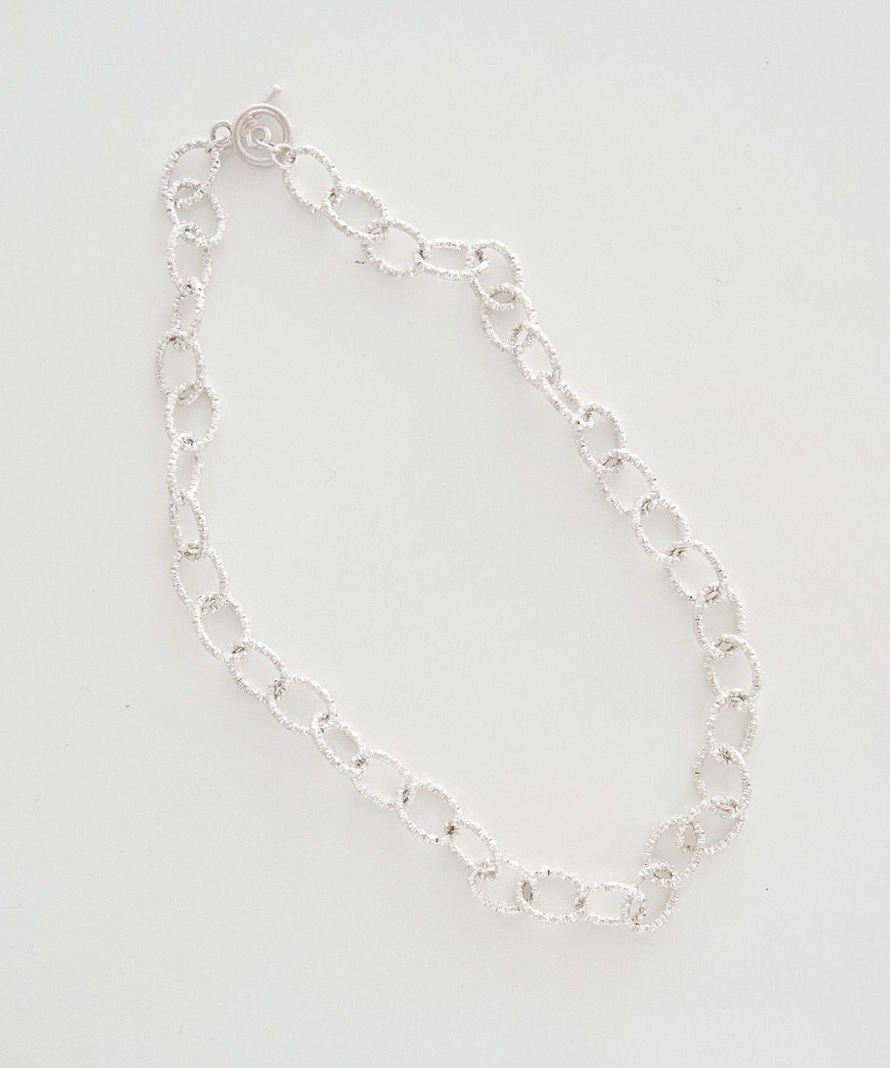 earth music&ecology ジグザグチェーンマンテルネックレス 