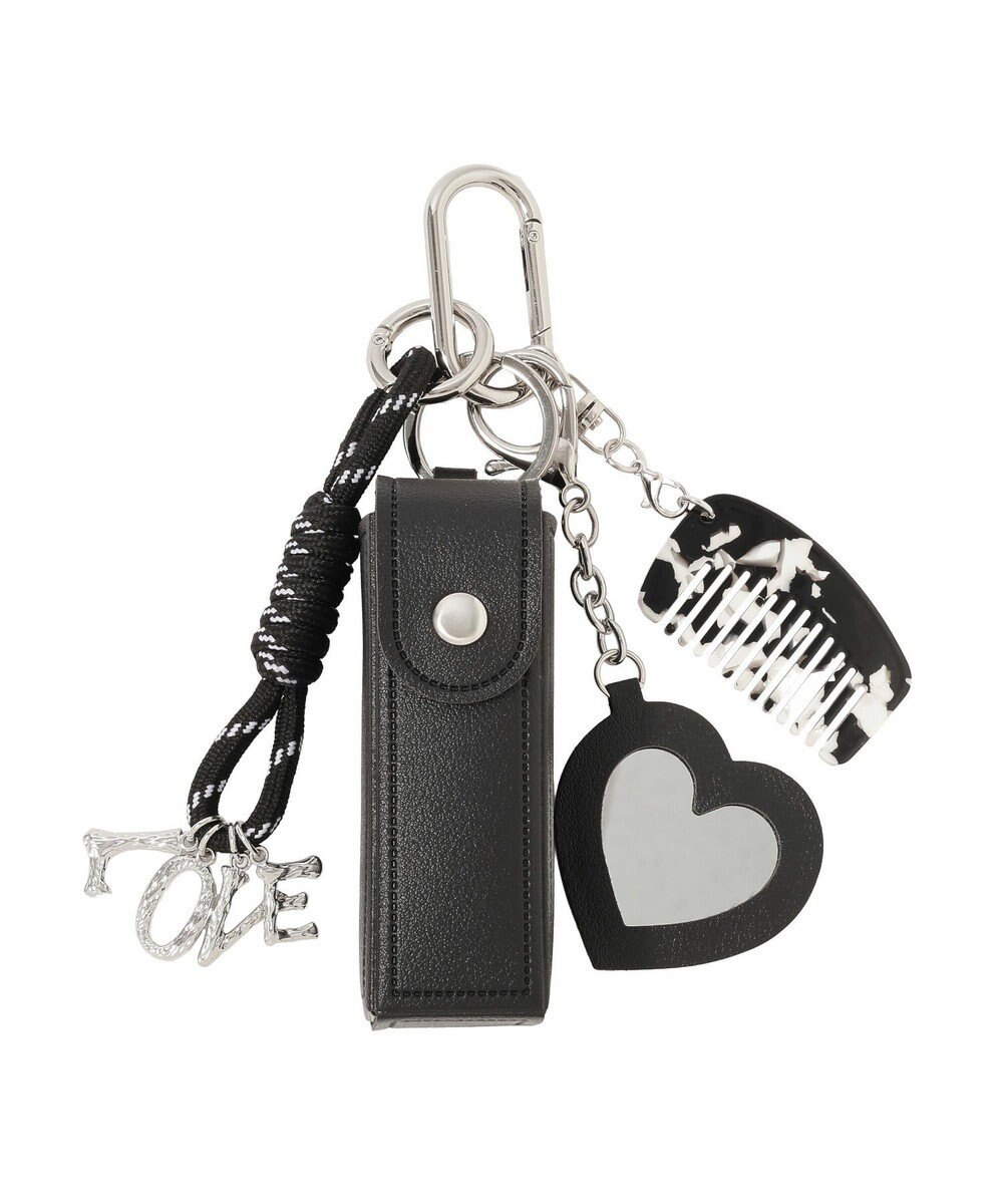 earth music&ecology リップケース付きマルチハートチャーム 