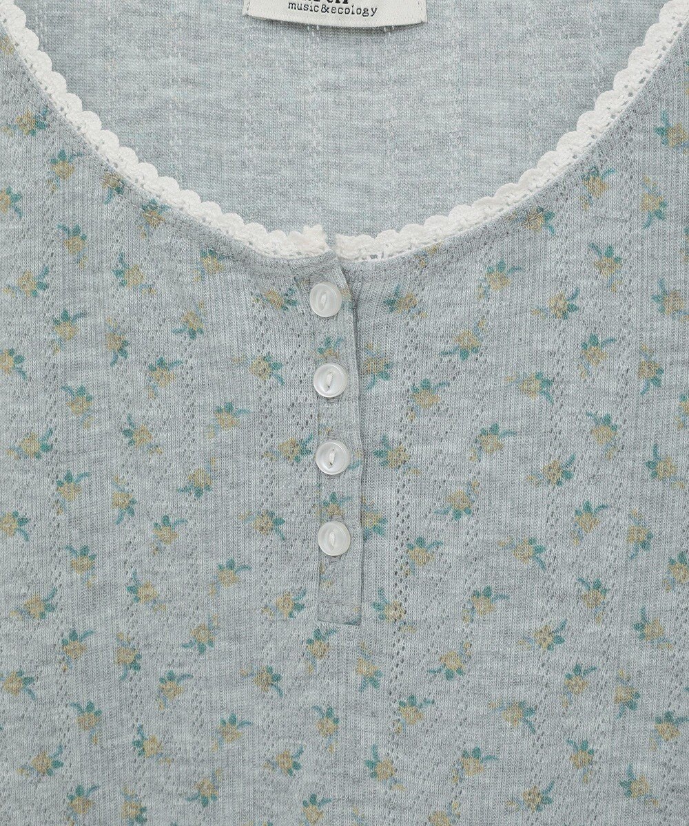 earth music&ecology 【WEB限定】アイレットジャカードタイトプルオーバー 