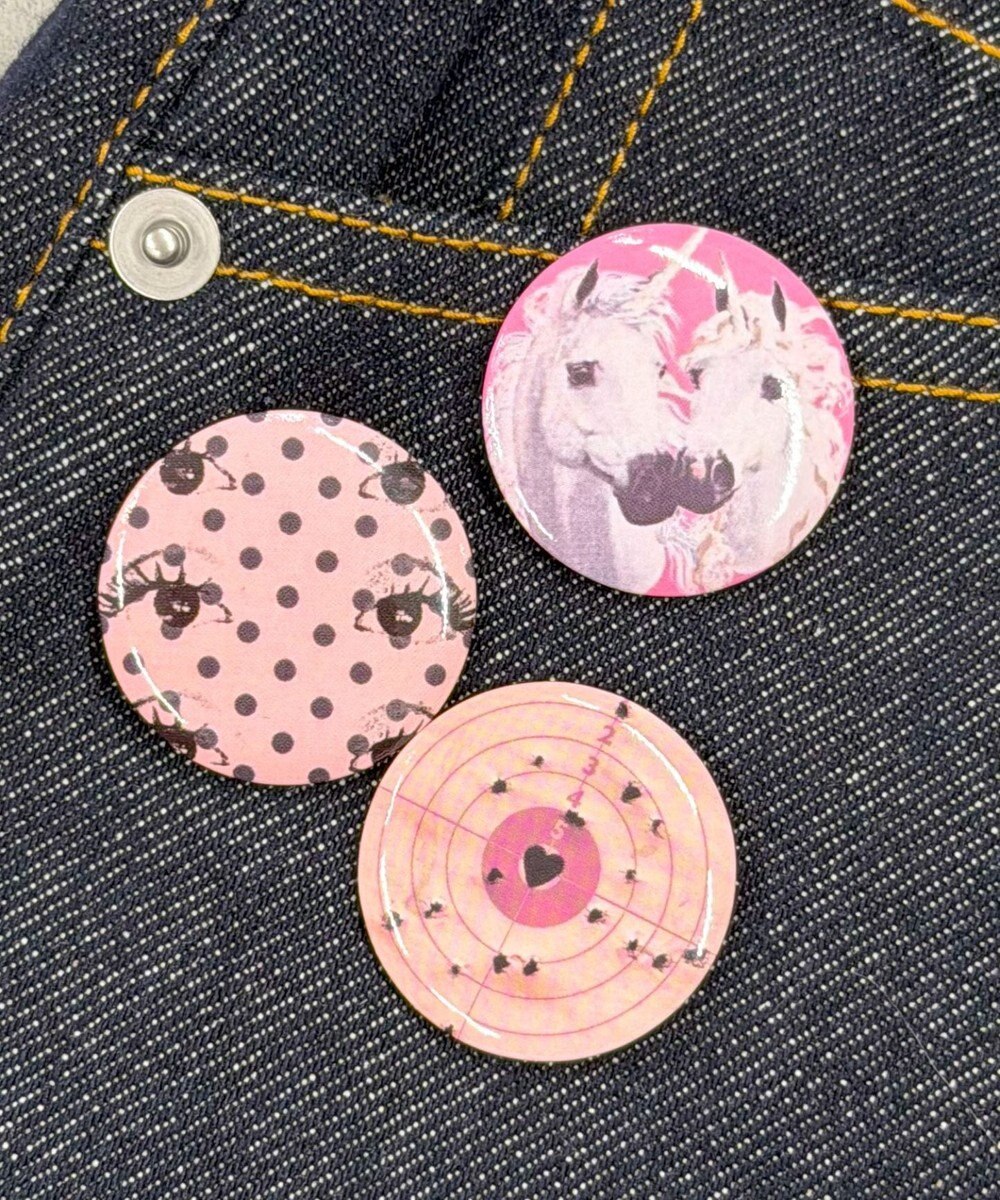 WEGO アソート缶バッジセットF 