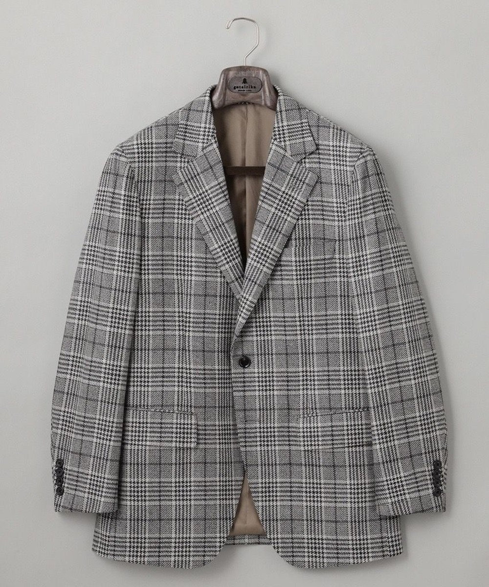 GOTAIRIKU 【Loro Piana Fabric】シルクブレンドソフトツイード ジャケット グレー系4