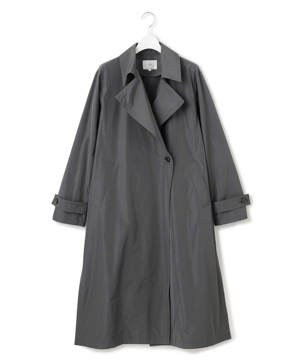 23区 【VERY3月号掲載/撥水加工/洗える】LIMONTA ハイカウントメモリータフタ コート 