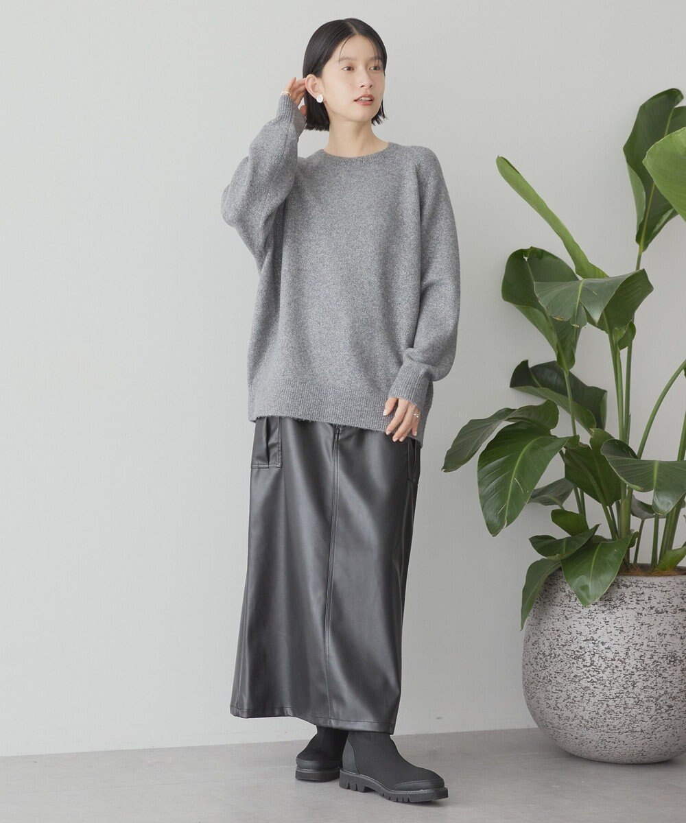 AMERICAN HOLIC ラグランラメニットプルオーバー 