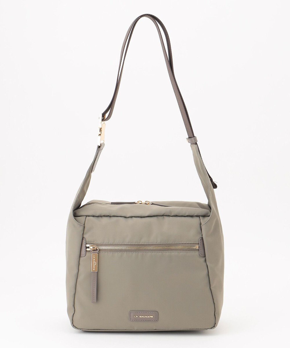 LA BAGAGERIE メタルバックル　ボックスショルダー　Sサイズ 