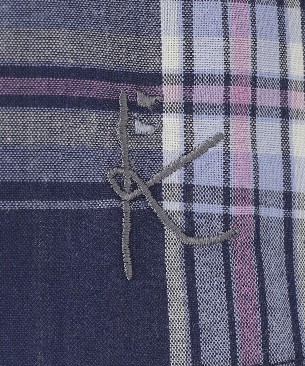 組曲 KIDS 【110-140㎝】プランタンチェック ブラウス 