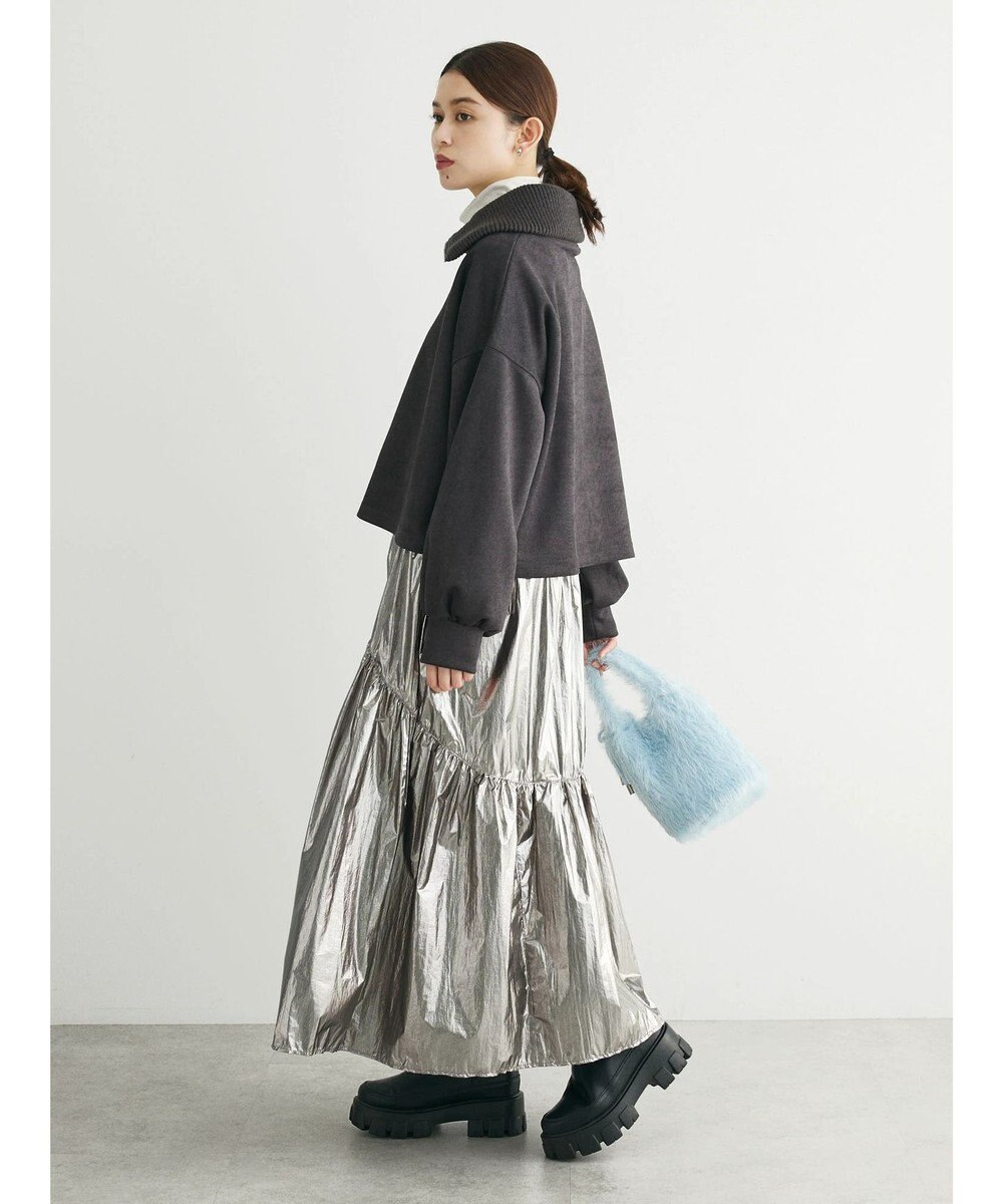 Green Parks ・ＥＬＥＮＣＡＲＥ　ＤＵＥ　スエードポンチハーフＺＩＰ 