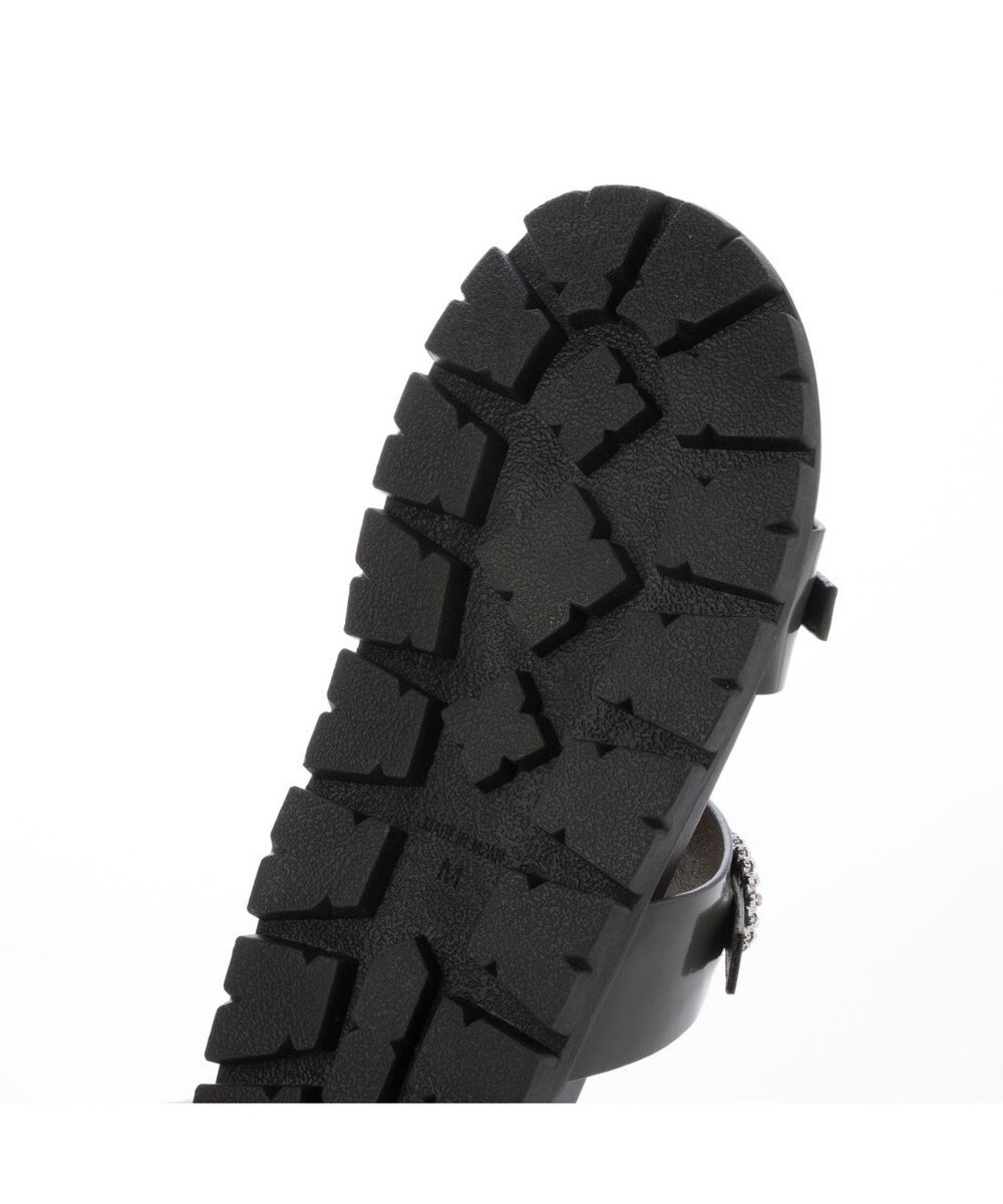 MODE ET JACOMO <MODE ET JACOMO>ビジューベルトフットベッドサンダル 