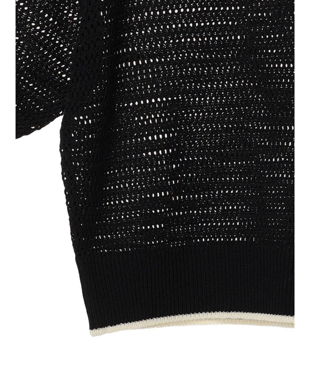 earth music&ecology ラインポロニットプルオーバー 