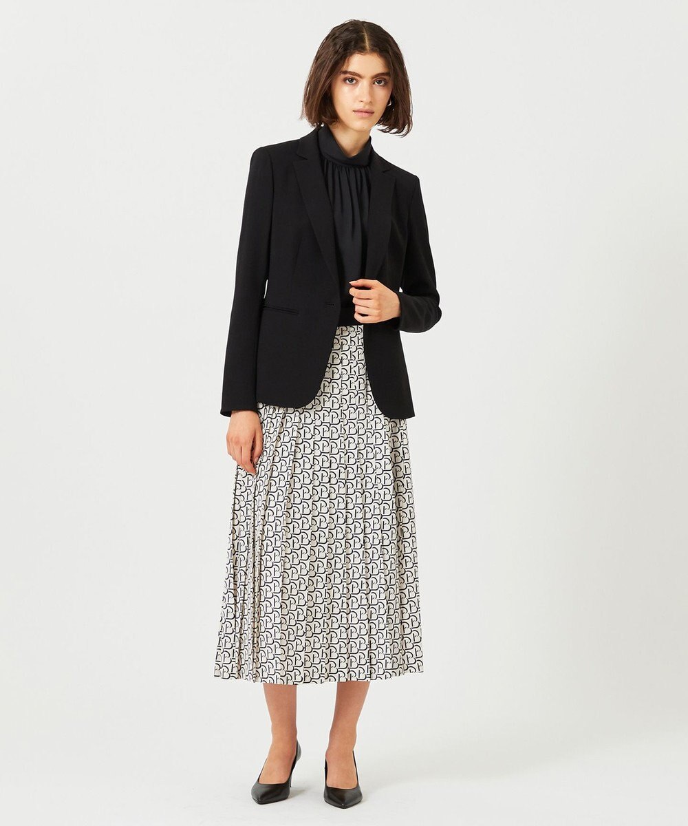 BEIGE， 【L-size】EVA / ハイネックロングスリーブブラウス 