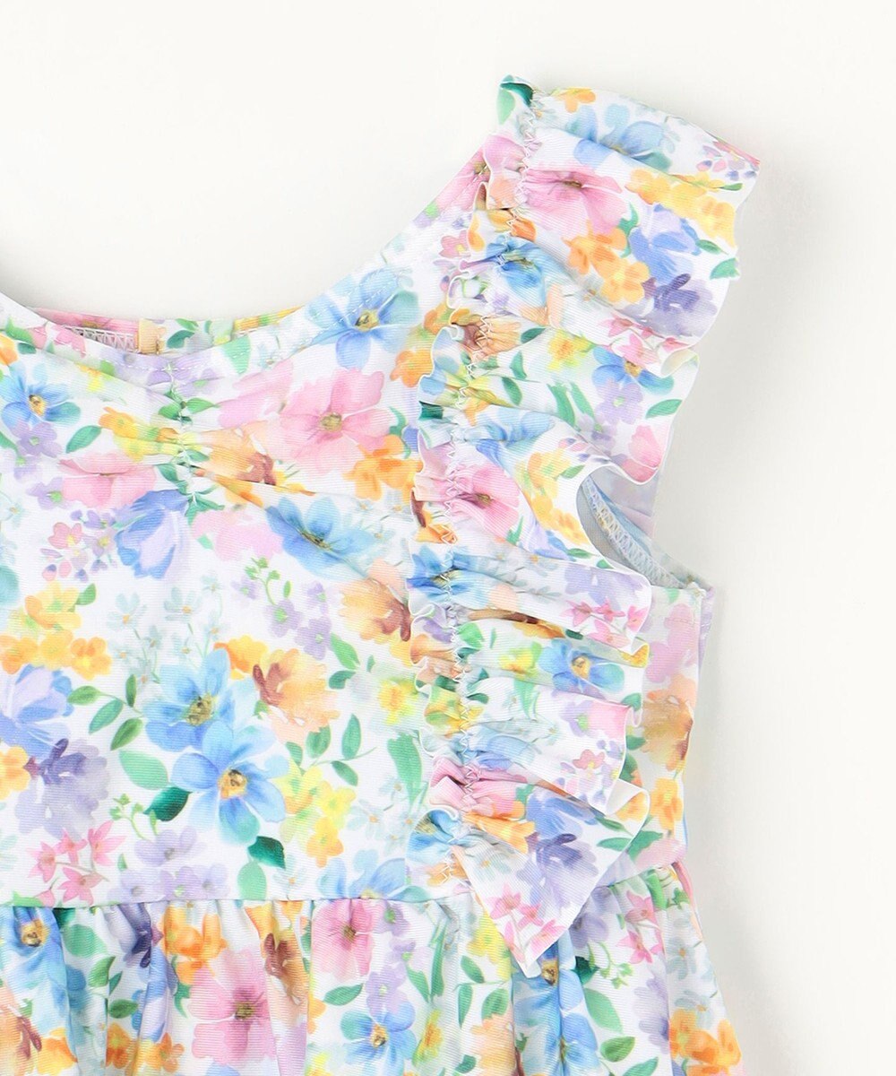 ANY KIDS 花柄 セパレート 水着 