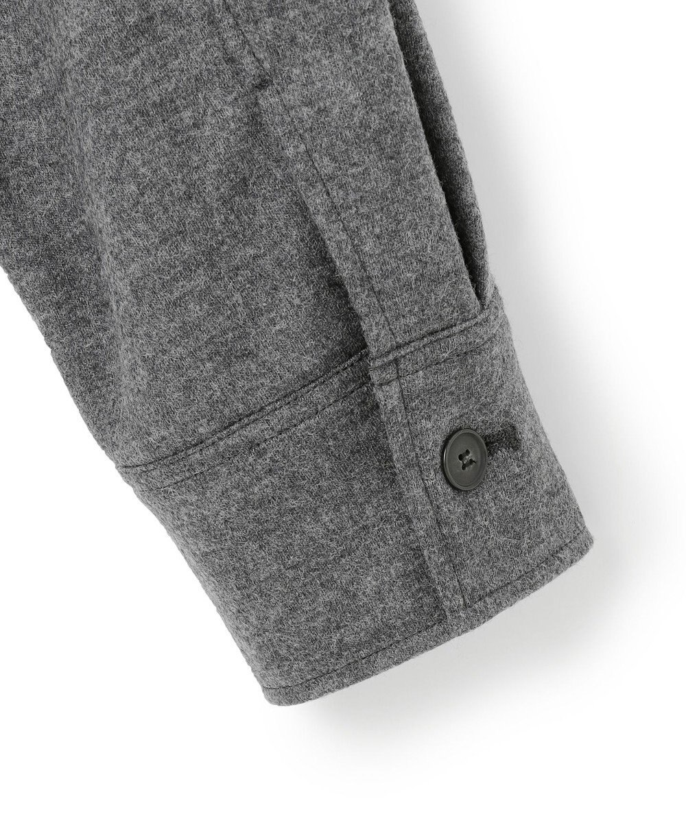 23区 【滝沢眞規子さん着用/VERY掲載/洗える】ウールミルドジャージー シャツ 