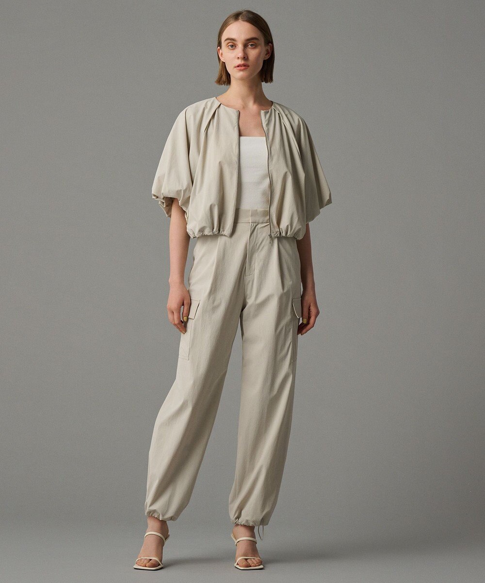 uncrave 【撥水・接触冷感・UVカット・洗濯機洗い可】マルチファンクションナイロン ２WAYブルゾン（uncrave STANDARD） 