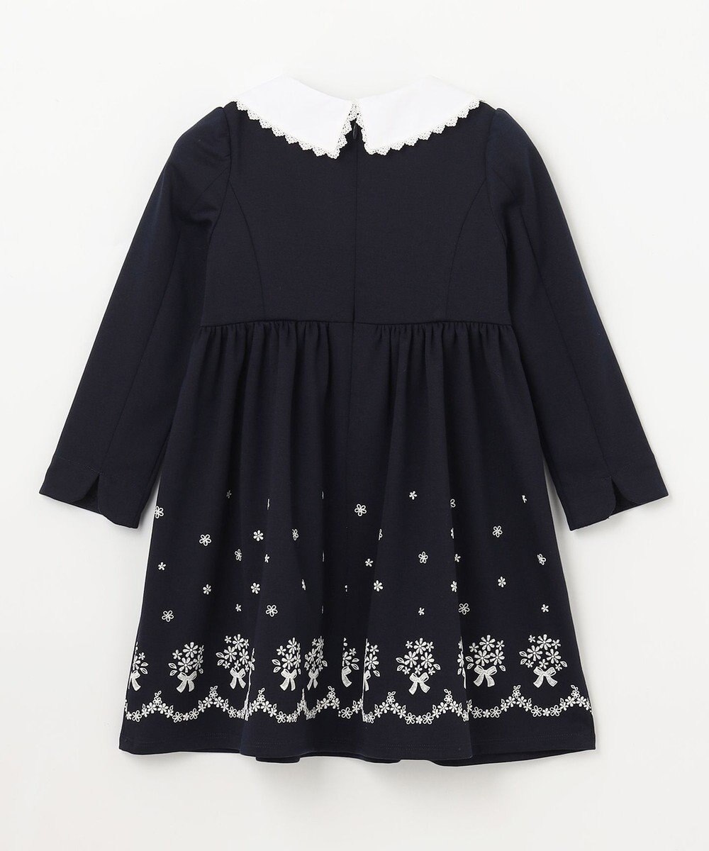 ANY KIDS 襟付き 長袖 ワンピース 