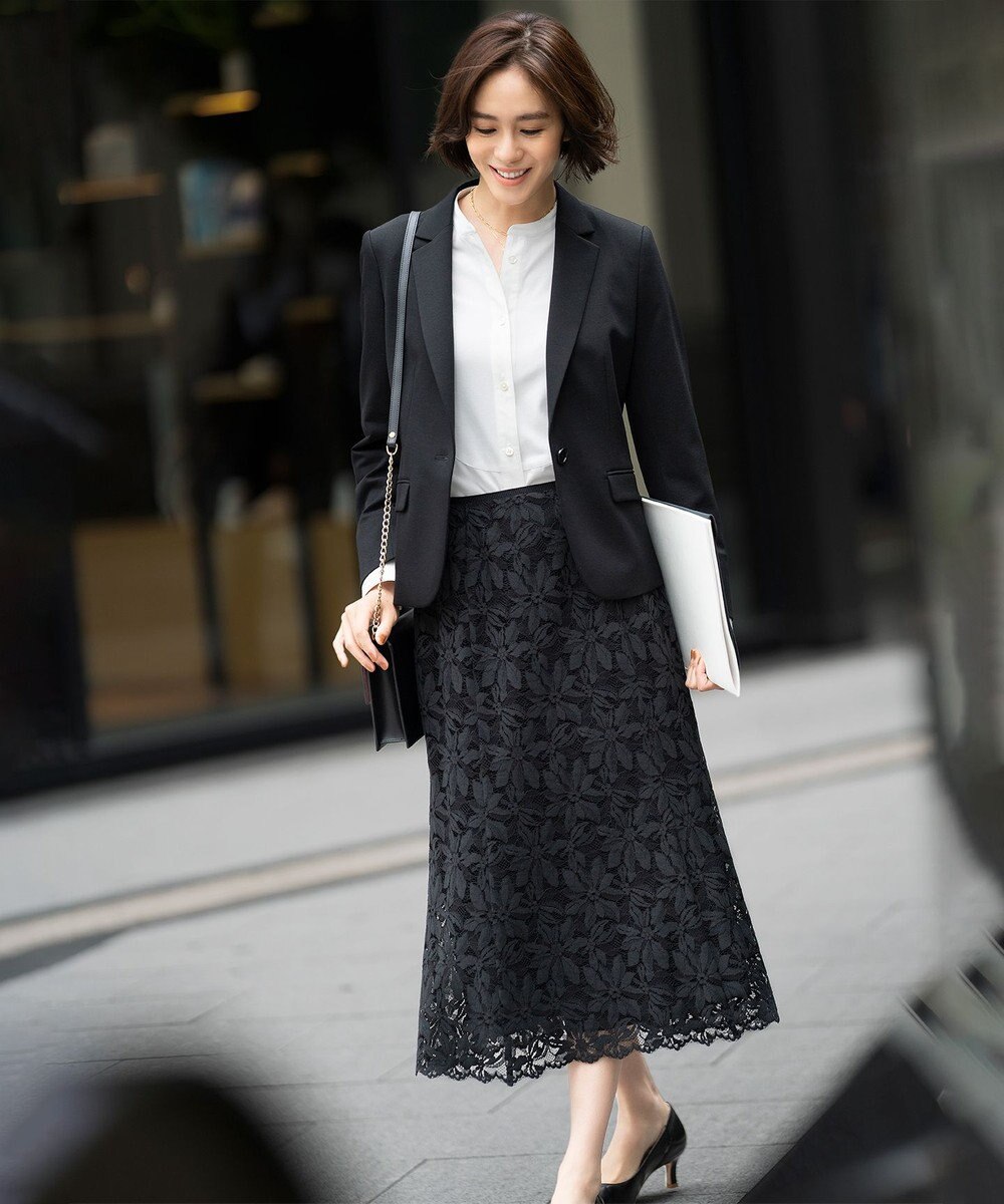 自由区 【洗える】ストレッチシャーティング ブザムシャツ 