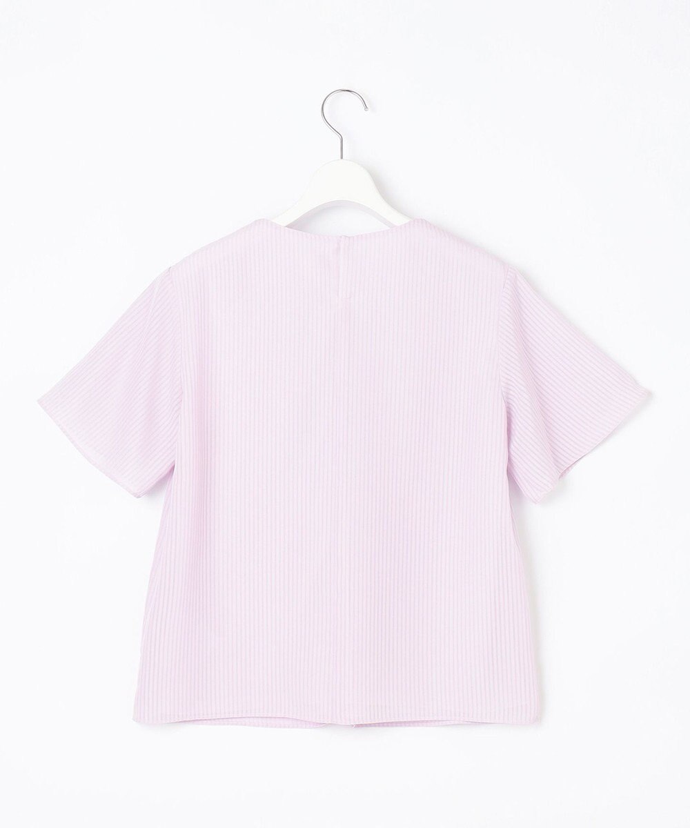 J.PRESS LADIES 【イージーケア】シアーストライプ カットソー 