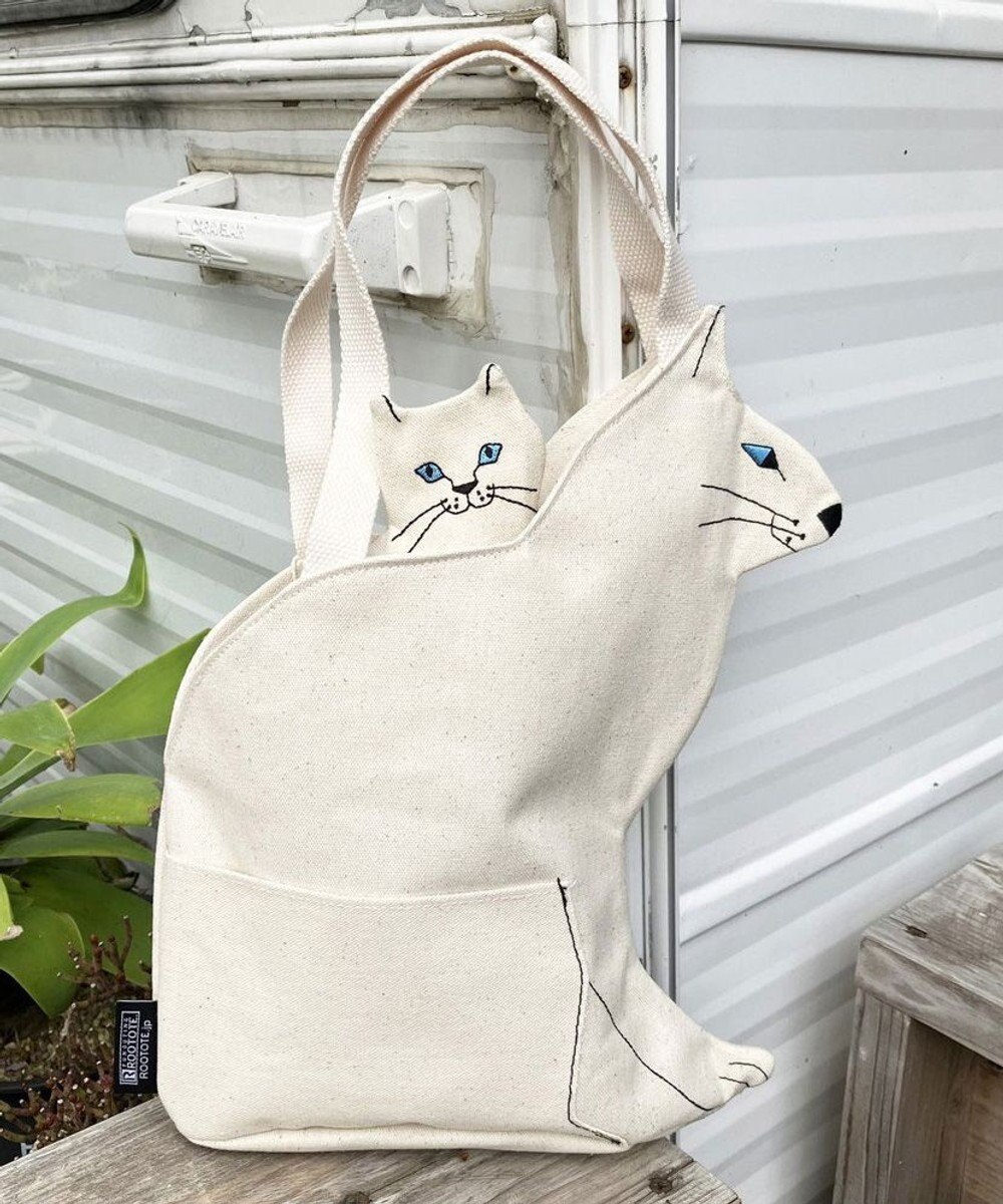 ROOTOTE 1110【ネコトート】EU.デリ.オスワリネコ-A 