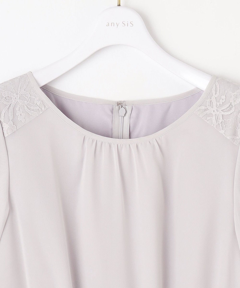 ANY SIS S 【洗える】フェミニンプリーツ ワンピース 