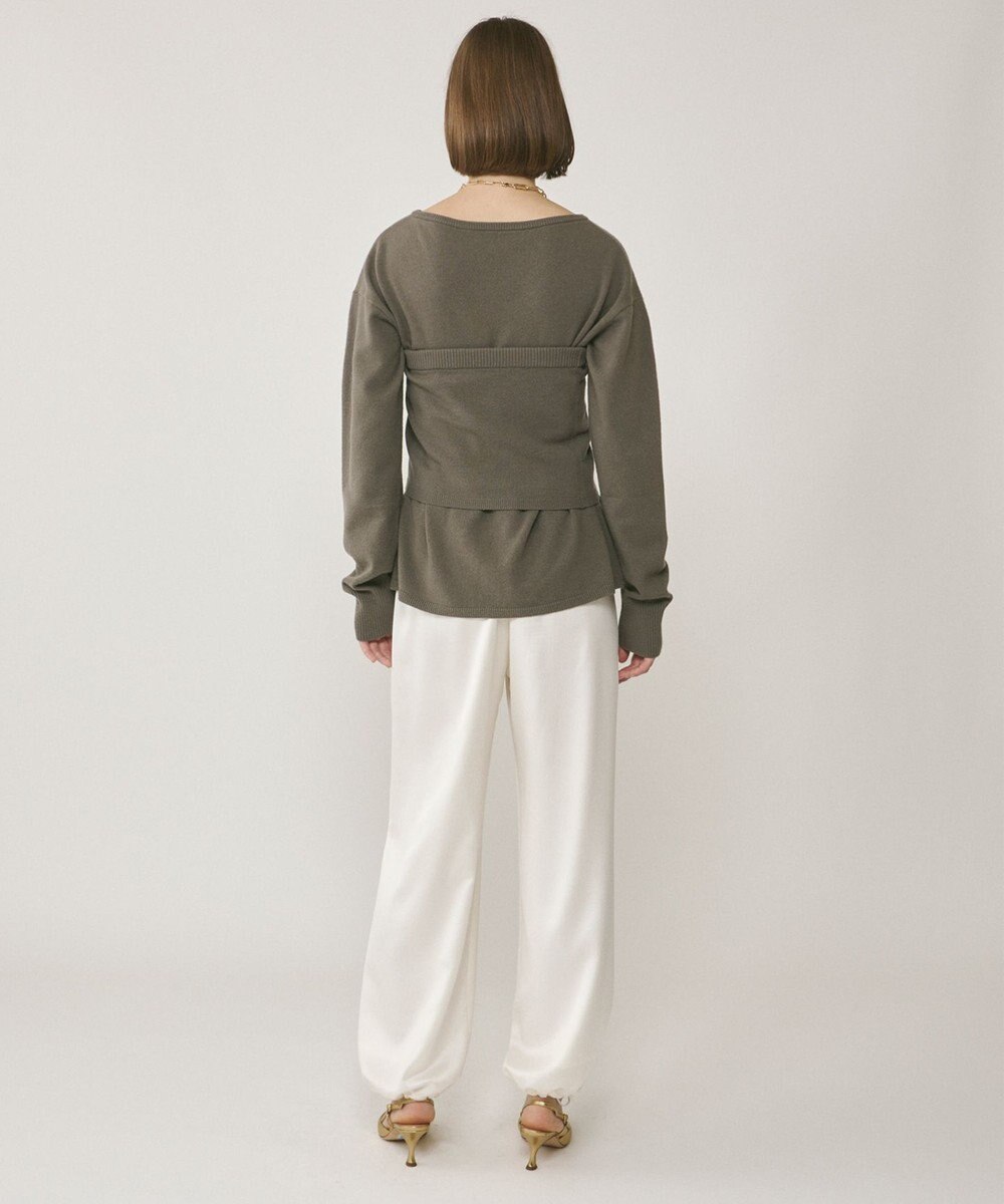 GRACE CONTINENTAL ウールベアニットトップ 