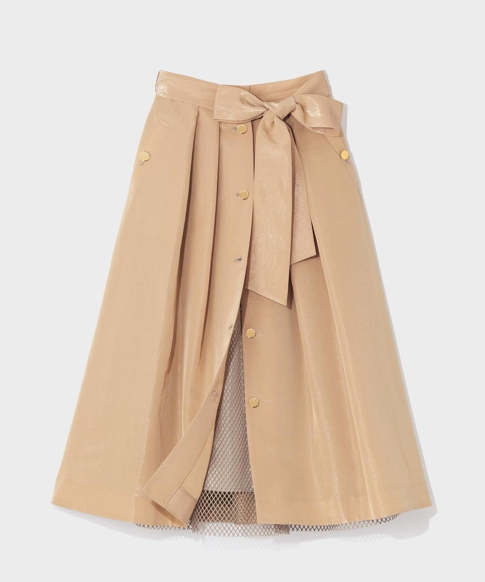 GRACE CONTINENTAL レイヤードタックスカート 