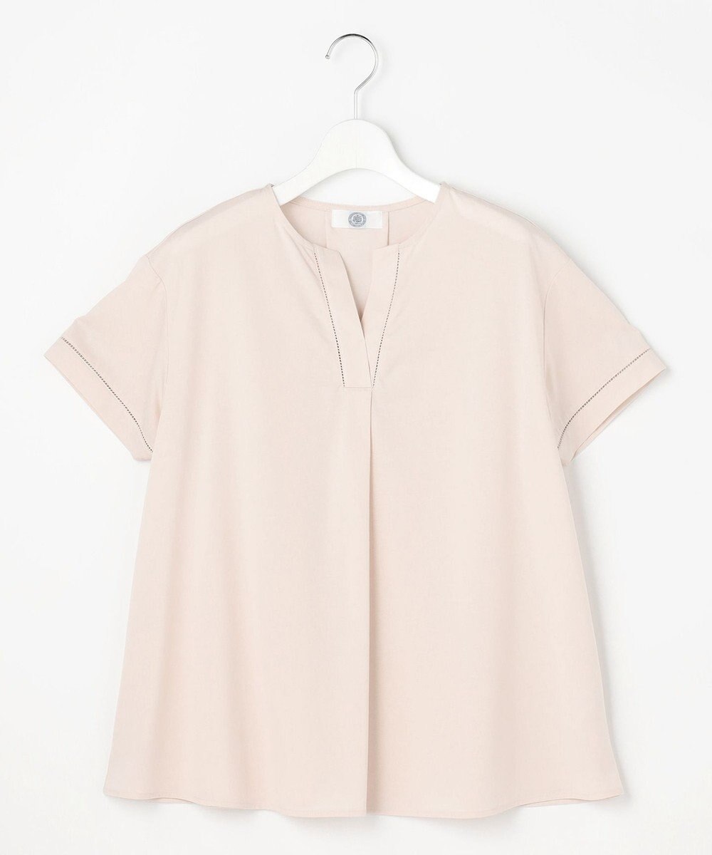 J.PRESS LADIES プレーティングジャージー チュニック丈 カットソー 