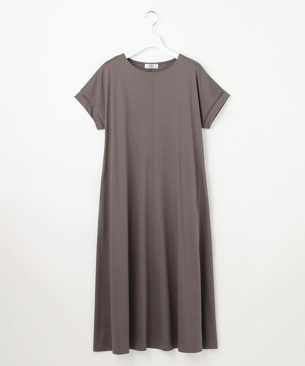 J.PRESS LADIES L コットンスムース ワンピース 