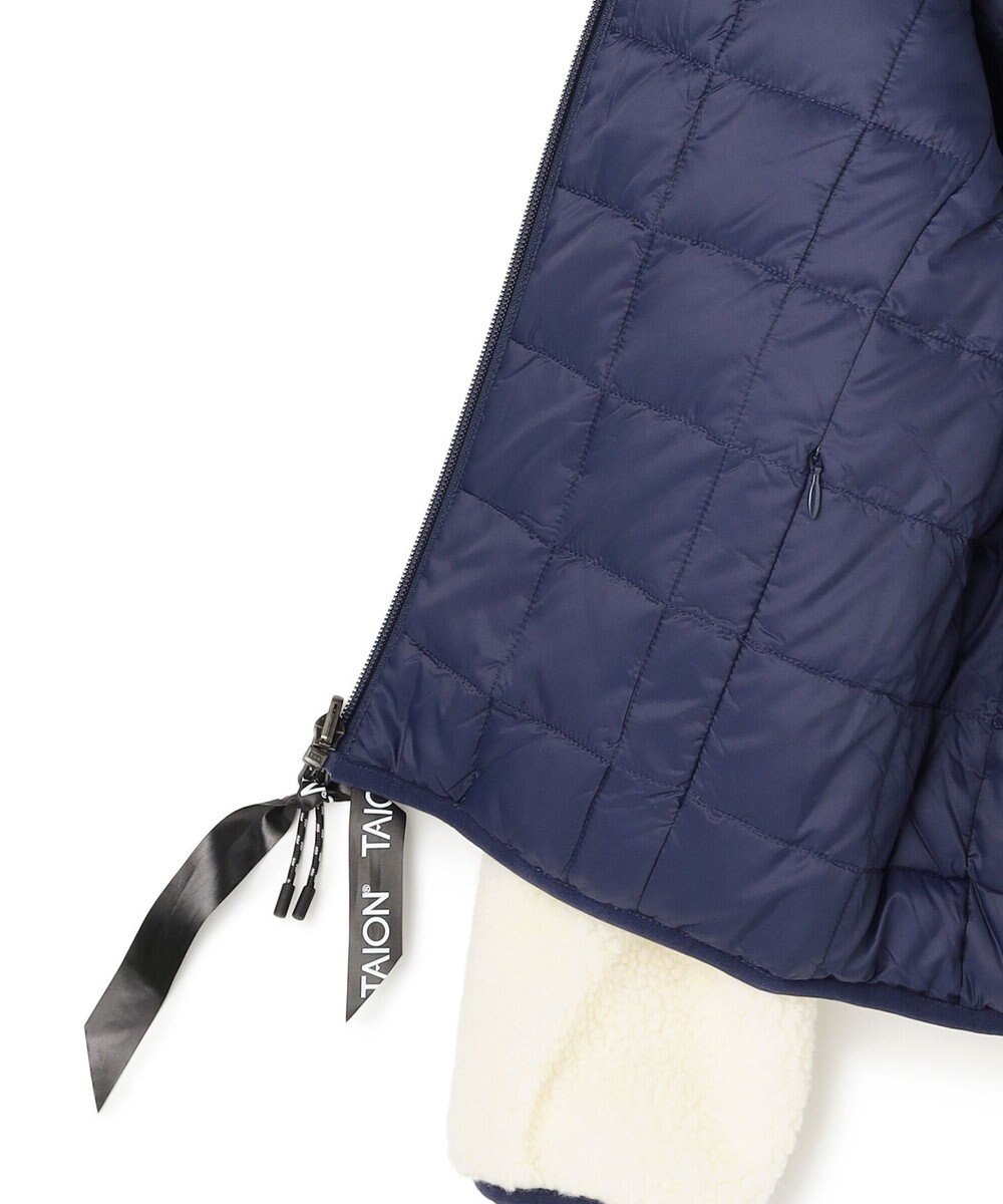 UNFILO 【120-150cm】TAION リバーシブルボア ダウンジャケット(UNISEX) 