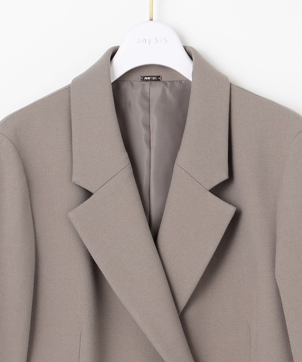 ANY SIS ビューティサーモ2WAYストレッチ テーラードジャケット 
