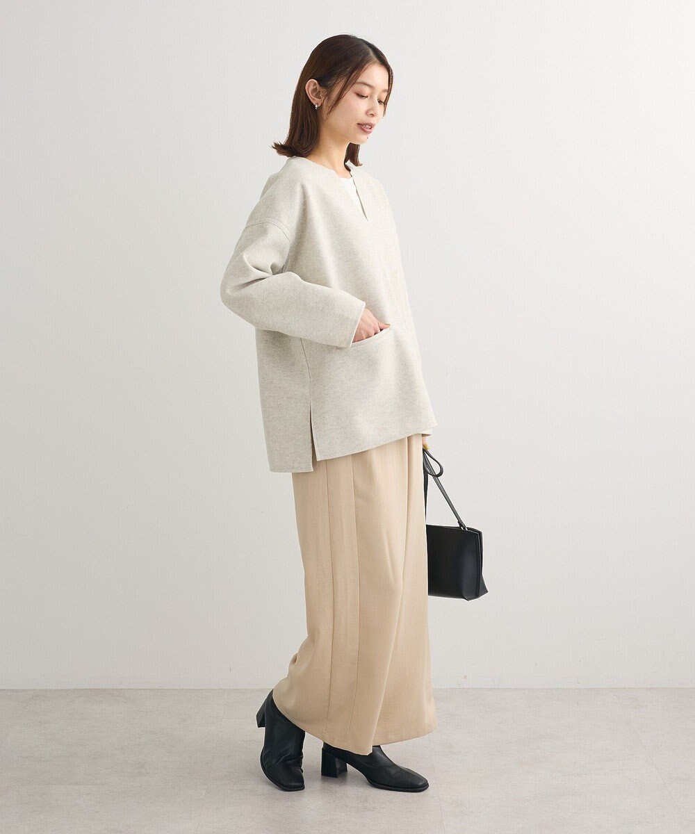 Green Parks 圧縮ポンチキーネックプルオーバー 