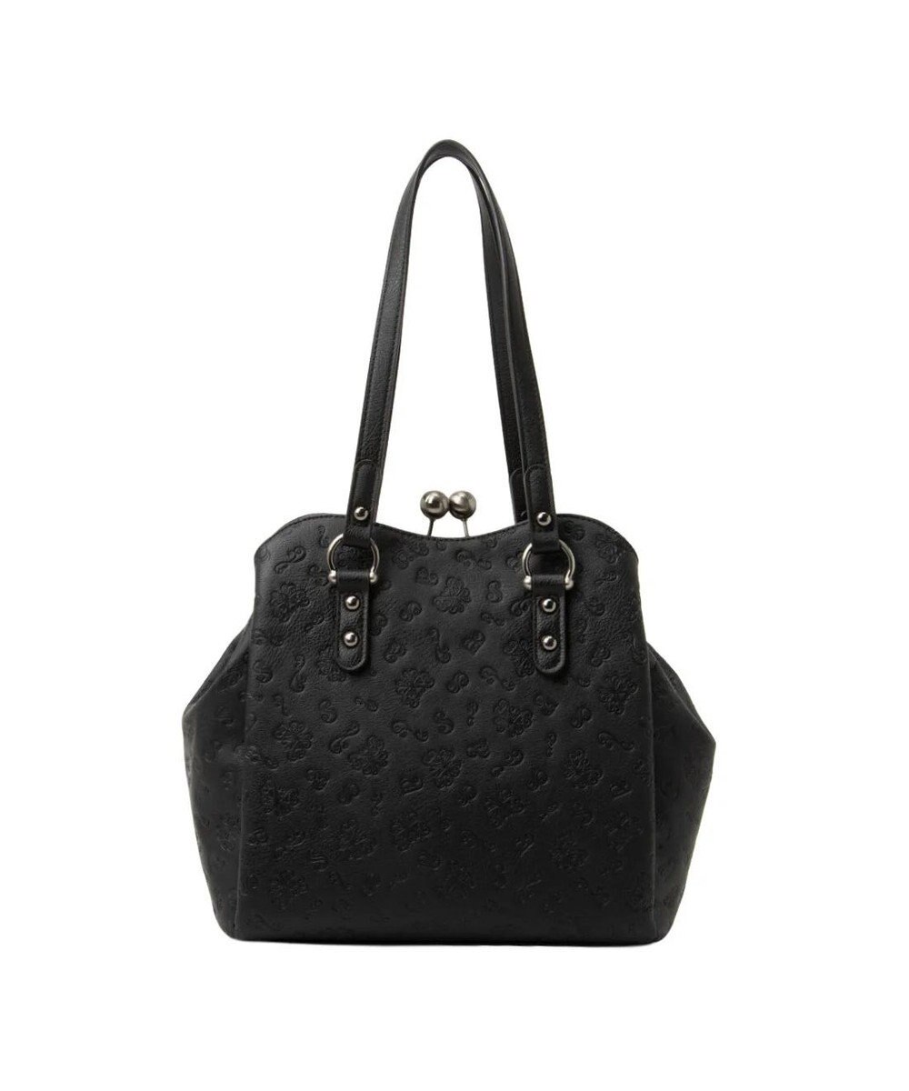 ANNA SUI ノーブル 2way口金ハンドバッグ 