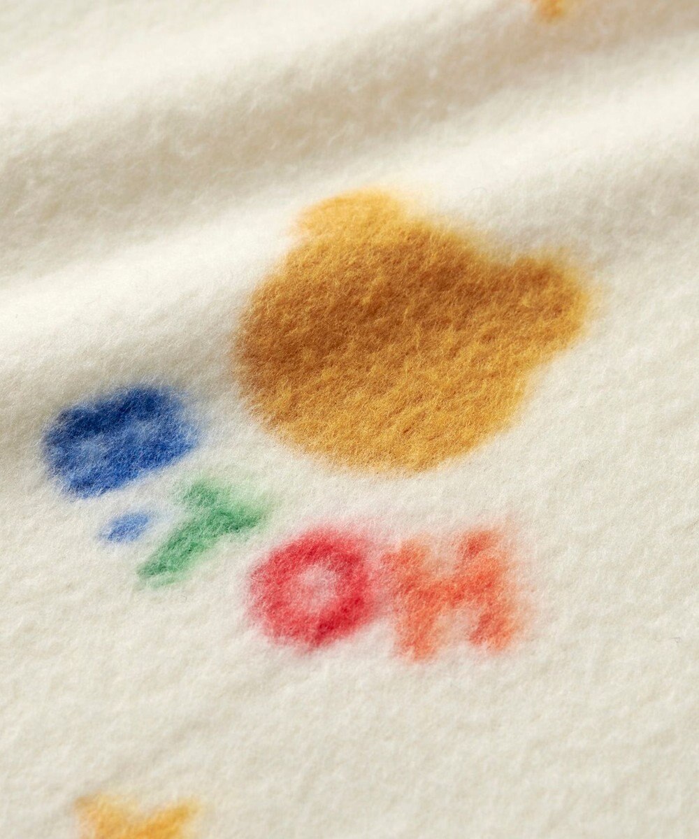 MIKI HOUSE HOT BISCUITS 【80-120cm】 カラフルパイピング フリース ルームウェア 