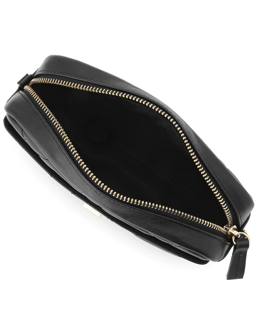 23区 ファスナー キルティング ショルダーバッグ 