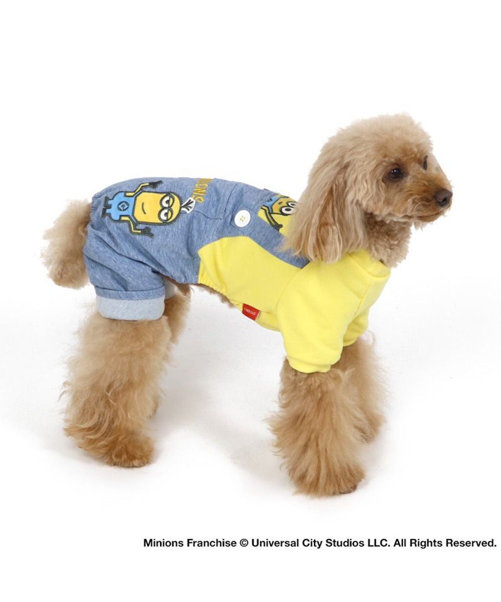 PET PARADISE ミニオン パンツ つなぎ 【小型犬】 デニム風 