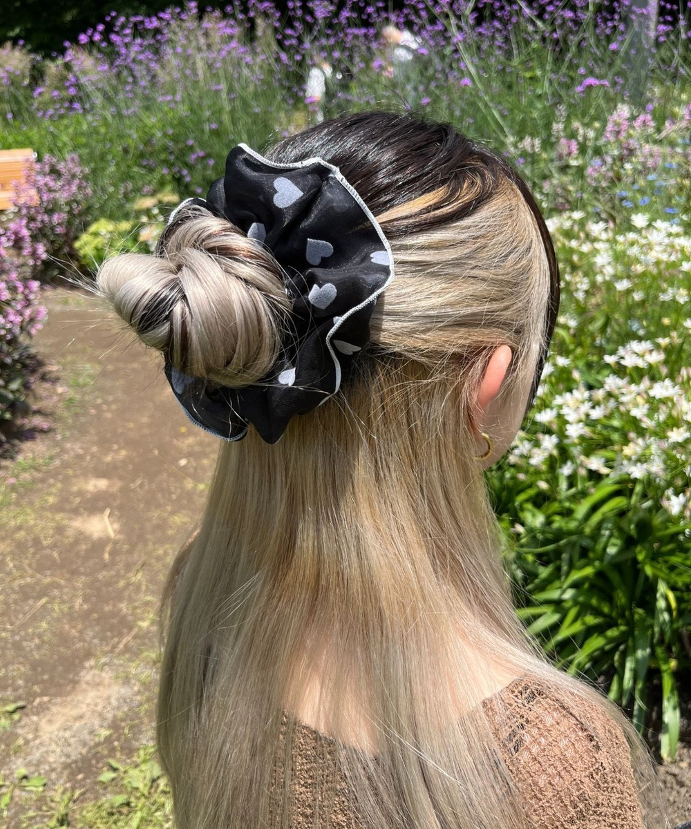 WEGO L総柄ハートシュシュ 