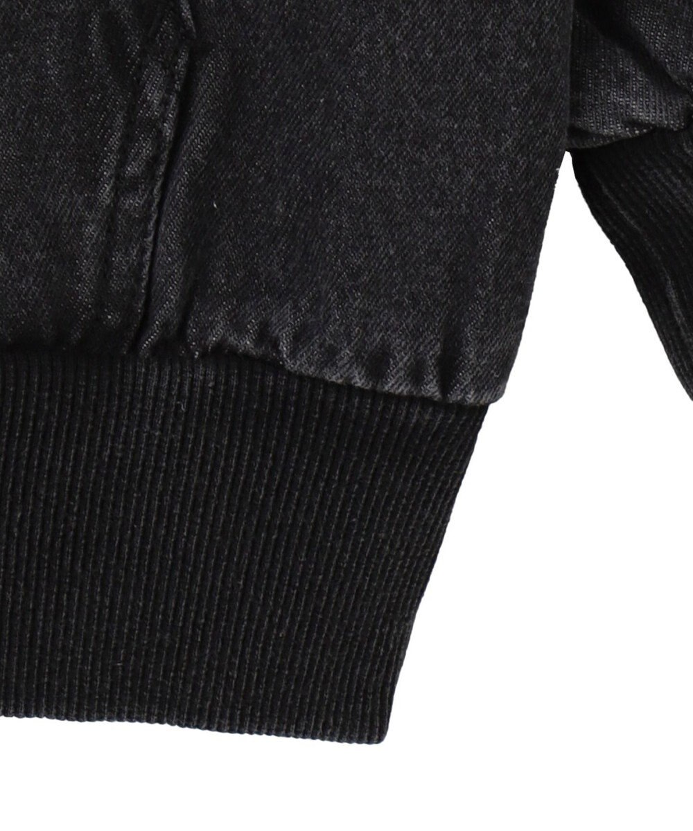 WEGO ヴィンテージウォッシュBIGフードブルゾン 