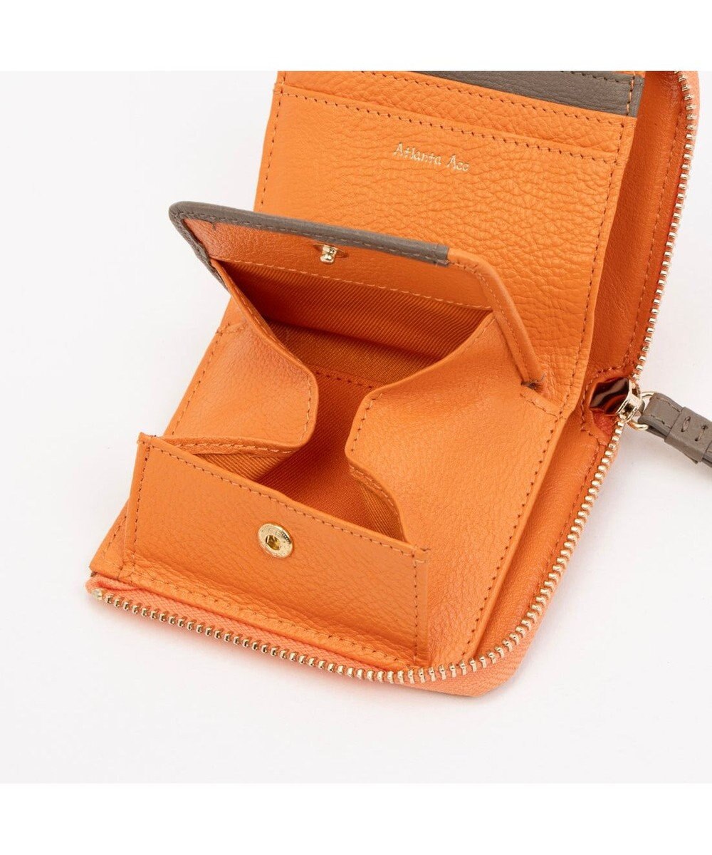 UNBILLION アトランタ ATLANTA / 牛革L字ファスナーミニウォレット 