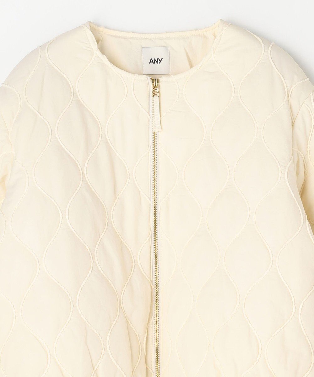 ANY L モールキルトブルゾン 