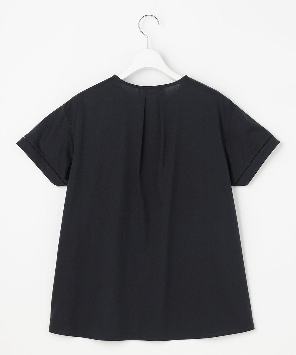 J.PRESS LADIES プレーティングジャージー チュニック丈 カットソー 
