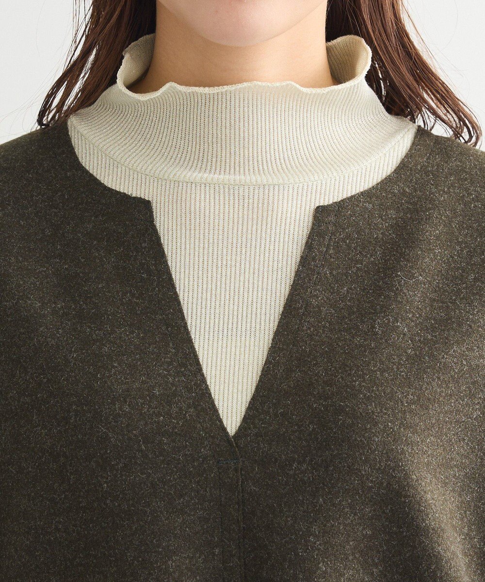 Green Parks 圧縮ポンチキーネックプルオーバー 