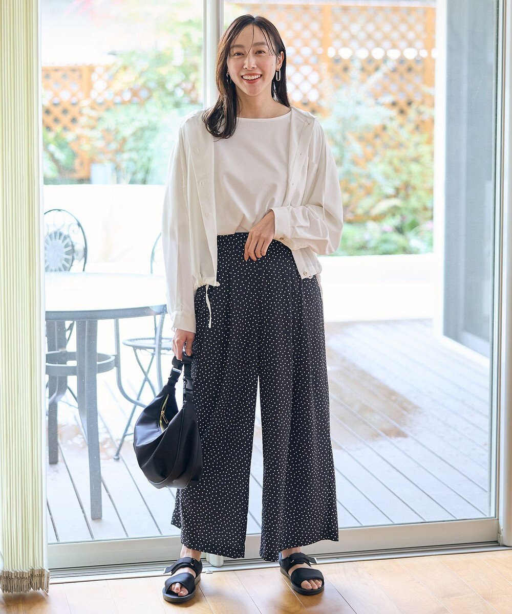 ANY L 撥水フーデットシャツ 